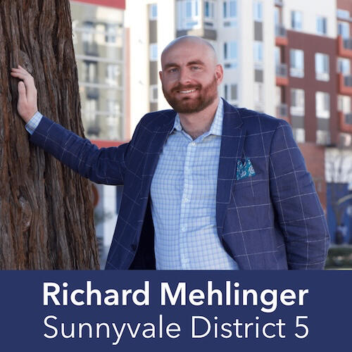 Photo of Richard Mehlinger, City Council Representative from Sunnyvale District 5